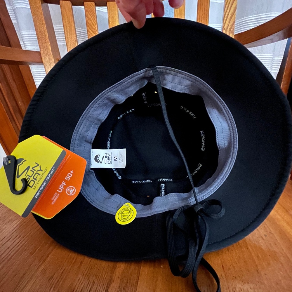 Sunday Afternoons Black Bucket Hat